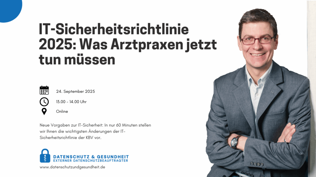 IT-Sicherheitsrichtlinie für Arztpraxen